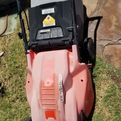 Faded Glory, Black And Decker Cord Electric Lawn Mower, Smooth, Quiet. Reliable