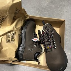size 8 safety toe work boots
