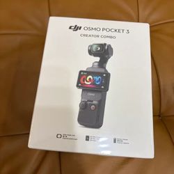 DJI Osmo Pocket 3 Creator Combo New Sealed.
