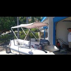 2020 West Marine Inflatable Boat 12hp Hangkai Barely New Worth Over $2800
