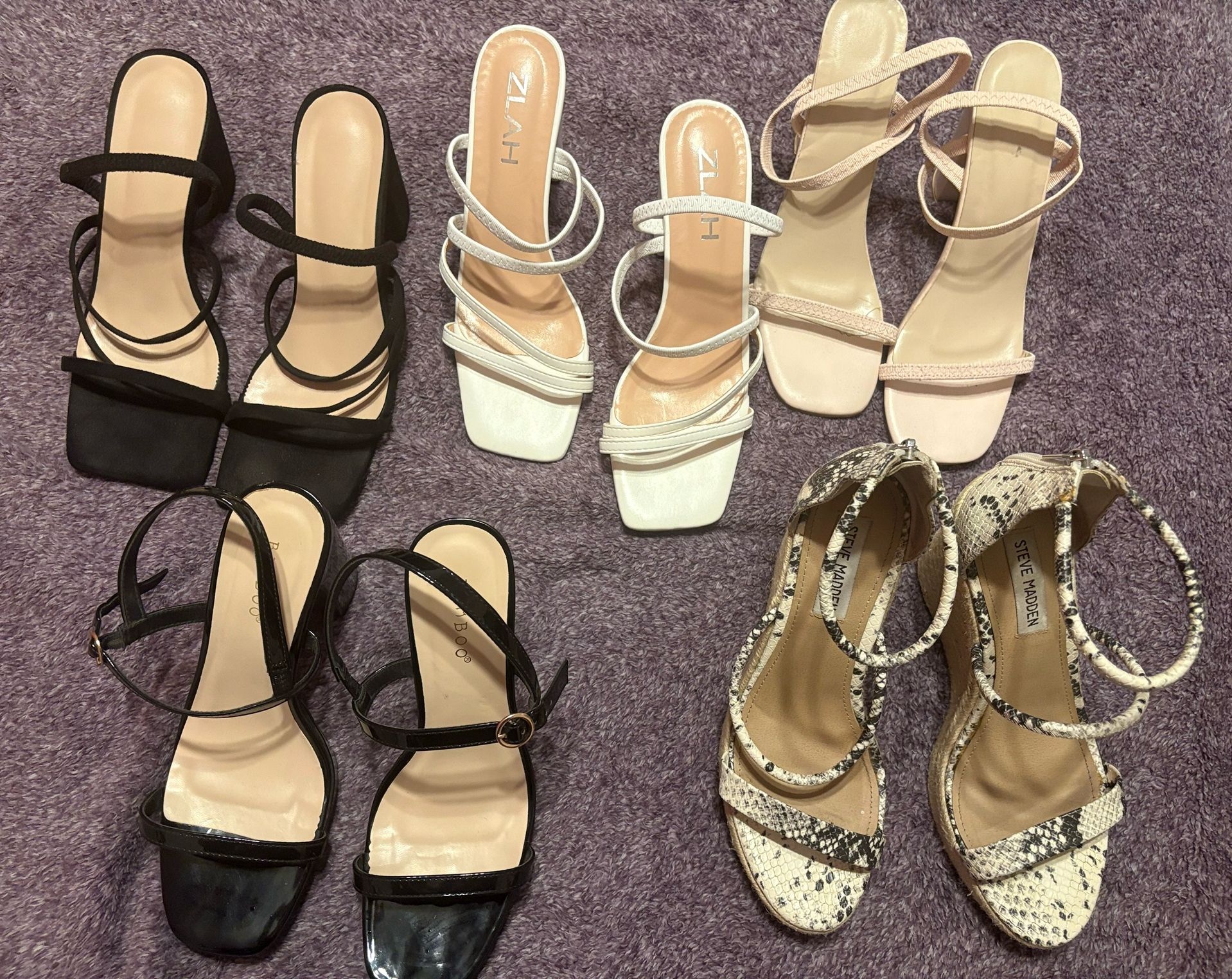 5 Pair Of Heels 