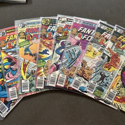 9 Fantastic Four Comics 200-208 Doctor Doom Iron Man Spiderman