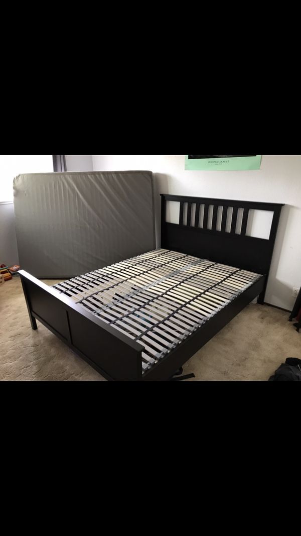 Queen Size Bed Frame Ikea Furniture In San Jose Ca Offerup