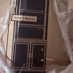 Heavy duty book shelf still In the box (tan)