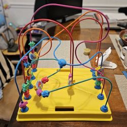 Playschool Bead Maze Roller Coaster Toy. 