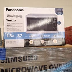 Panasonic 1200w Stainless Steel Microwave 