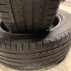 2 used tires 235/55/19 YOKOHAMA YK-CTX