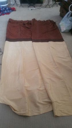 Long curtain 96" long 50 wide