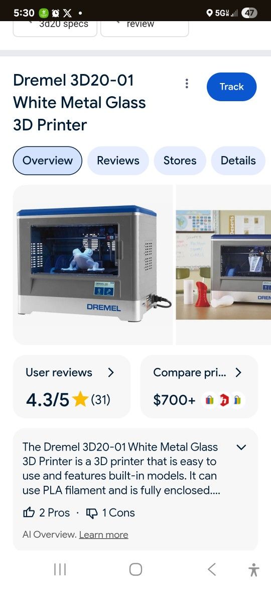 Dremel 3d Printer Brand New