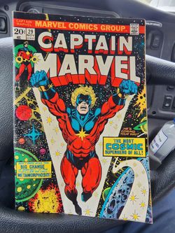 Captain Marvel Comic Book