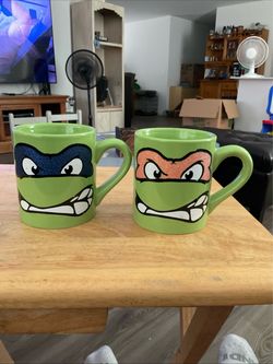 Ninja turtles coffee mugs