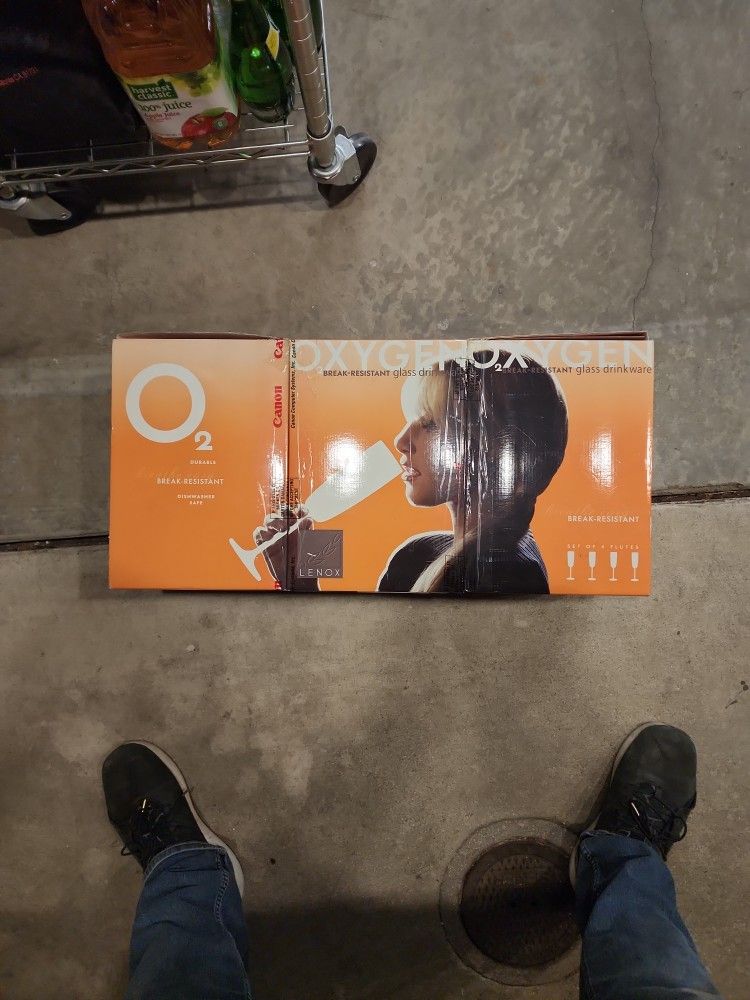 Lenox break resistant glass drinkware