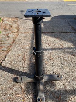 Cast iron grinder / buffer stand