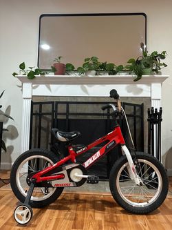 RoyalBaby Space 16” wheels Kids Bike Aluminium Children Bicycle with Training Wheels