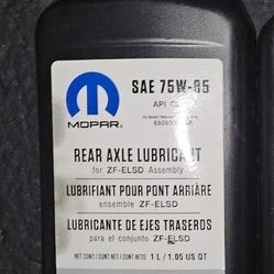 75W-85 Rear Axle Lubricant 