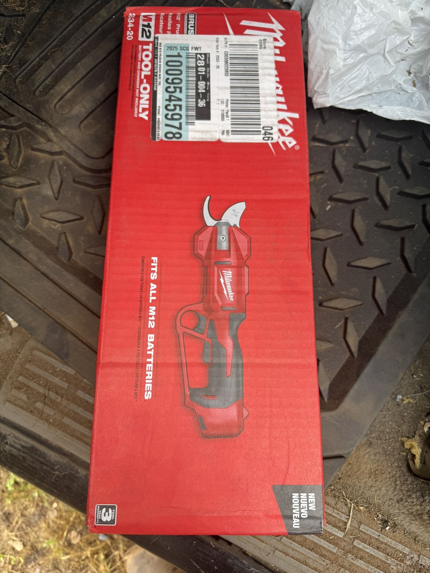 Milwaukee Brushless Pruner Shears Brand New Paid 230!