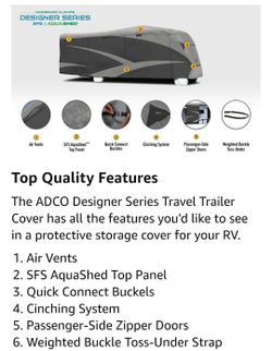New Travel Trailer Cover 29-31'