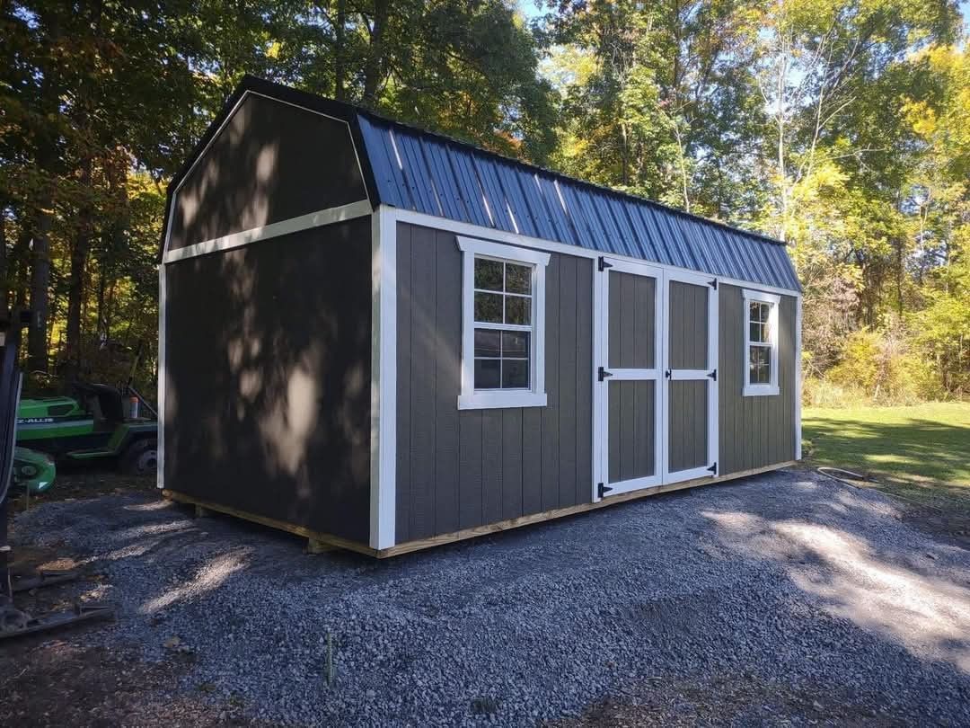 10x20 Lofted Shed