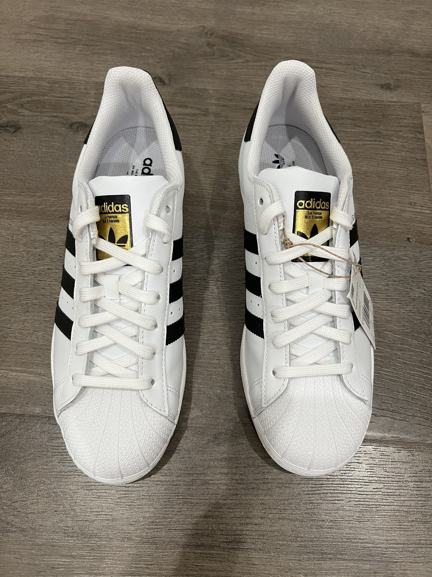 Adidas Superstar Shoes White Mens Size 9