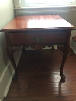 Cherry table night stand