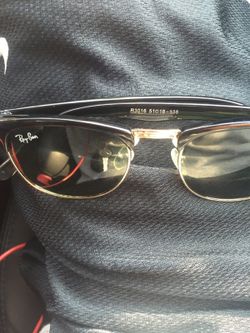Black Clubmaster Raybans