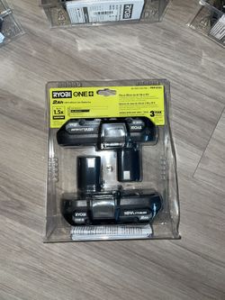 RYOBI 2pk 18V 2ah Batteries