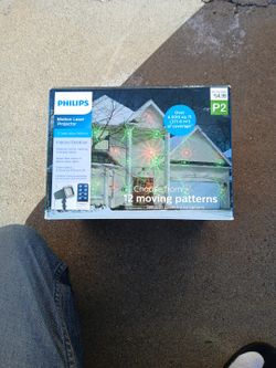 Motion Laser Projector, 12 Selectable Patterns, Indoor/outdoor