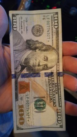 2009 hundred dollar bill and $20 star note edition great condition