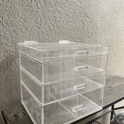 Acrylic Makeup Storage