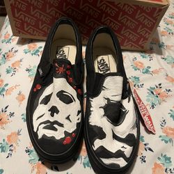 Michael Myers Hand Painted vans 