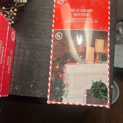 Pre-lit Garland