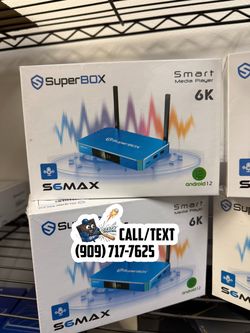 Superbox S6 Max Movies Shows Sports Player