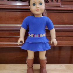 American Girl Doll Saige 2013 Girl of the Year 18" 