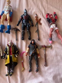 Fortnite Marvel DC Action Figures Lot