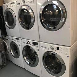 LG FRONT LOAD GAS SET