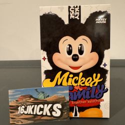 Authentic POP MART Disney Labubu GOOFY - Mickey Family Blind Box Collectible New