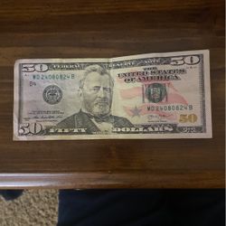 Unique $50 Note
