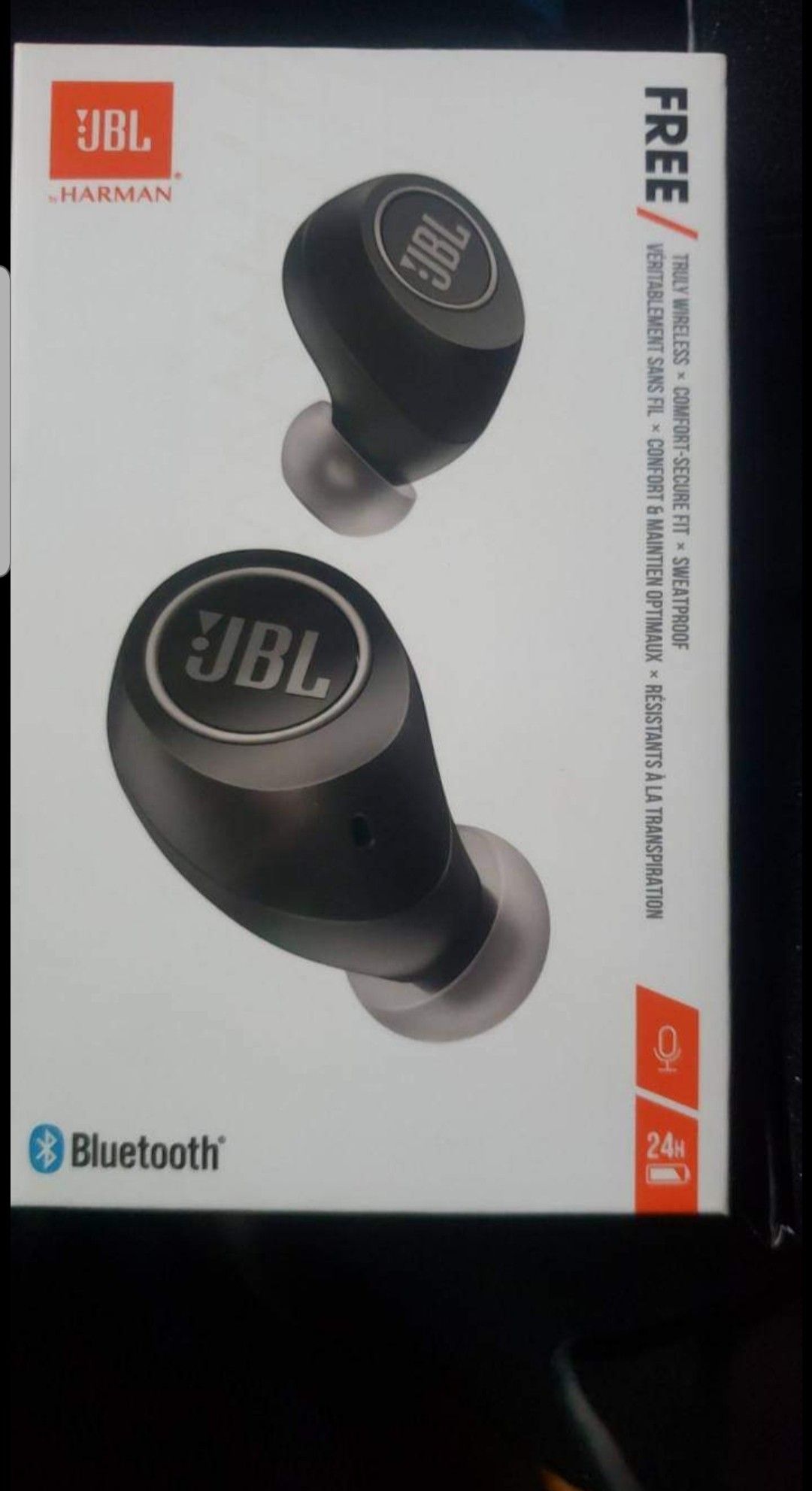 JBL wireless earbuds