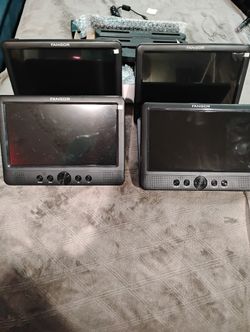 FANGOR Portable 10.5 in Dual DVD Player