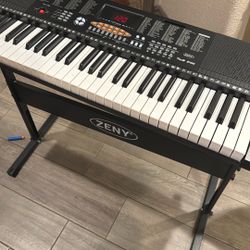 Electronic Keyboard And Stand
