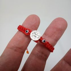 San Benito Red baby bracelet for Protection