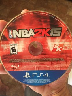 NBA 2K15 PS4.