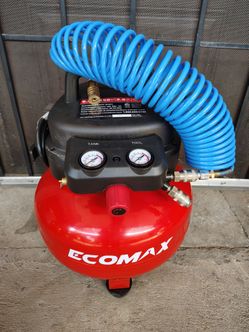 ECOMAX 6-Gallon 150 PSI Air Compressor | Compresor De Aire