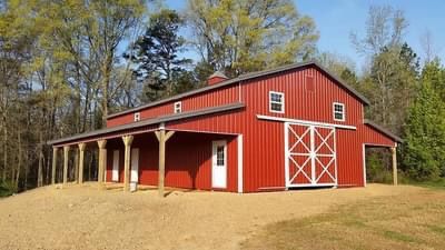 Pole barns, Detached Garages, Stables, Metal Buildings, Sheds 