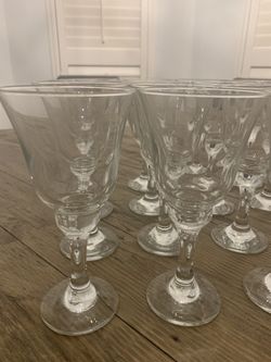 16 Wine Goblets.