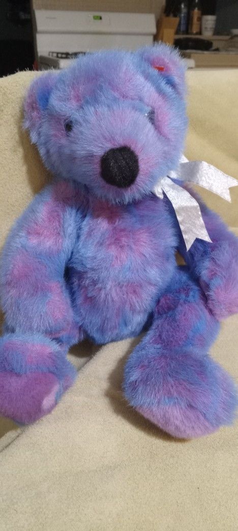 Ty Classic Beanie Baby Buddy Purple Beary