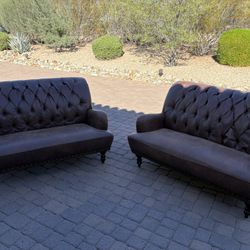 Love Seat Couches (x 2)