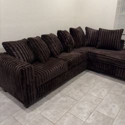 New In Box Fluffy Sectional Need Gone Asap! $0DOWN  special 