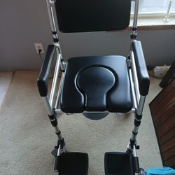 Folding Shower Chair With Wheels 