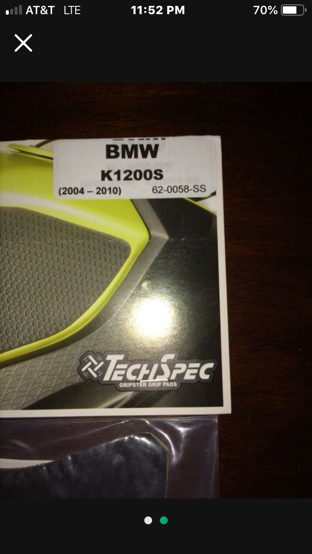 BMW TechSpecs tank protectors 04-08 k series or R series NEW!